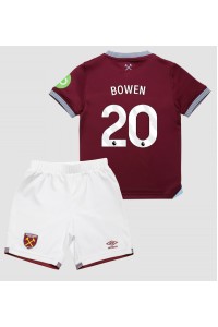 West Ham United Jarrod Bowen #20 Jalkapallovaatteet Lasten Kotipeliasu 2025-26 Lyhythihainen (+ Lyhyet housut)